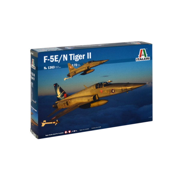 F-5E/N Tiger II 1/72 Italeri  1363