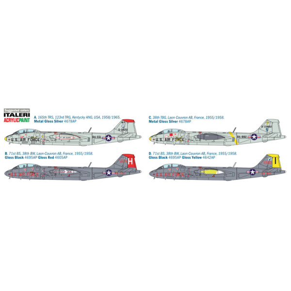  Martin B-57B 1/72 Italeri  1387