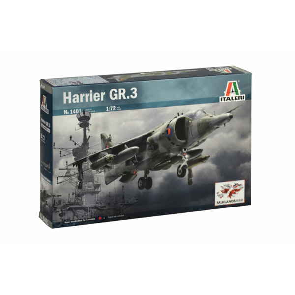 Harrier GR.3 Falklands War  1/72 Italeri  1401