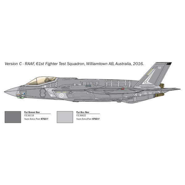 F-35 Lighting II 1/72 Italeri 1409