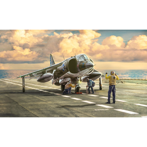 Збірна модель AV-8A HARRIER  1/72 Italeri  1410