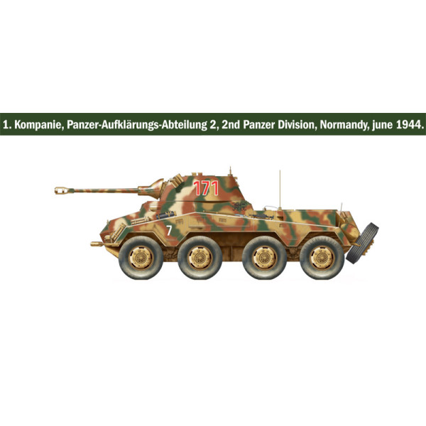 Бронемашина Sd.Kfz. 234/2 Puma 1/56 Italeri  15653