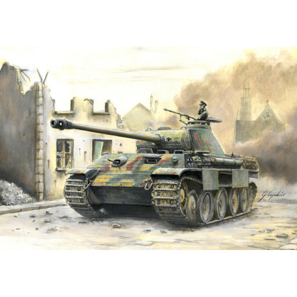 Танк Sd.Kfz. 171 PANTHER Ausf. A 1/56 Italeri  15752
