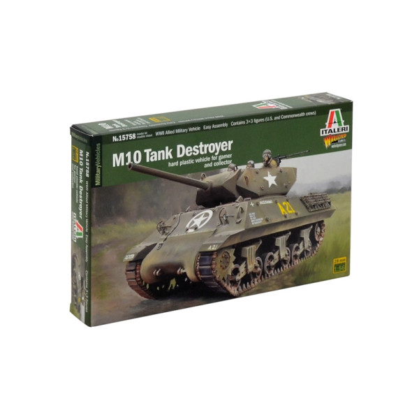 M10 Tank Destroyer 1/56 Italeri  15758