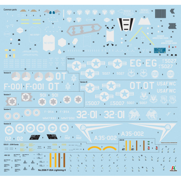 Lockheed F-35A Lightning II 1/32 Italeri  2506