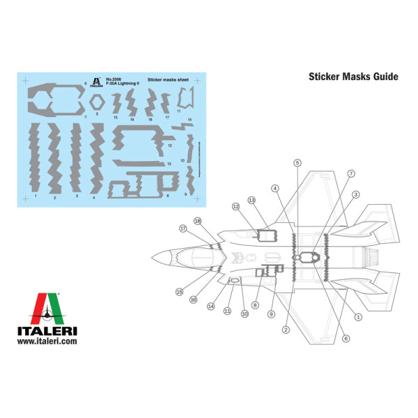 Lockheed F-35A Lightning II 1/32 Italeri  2506