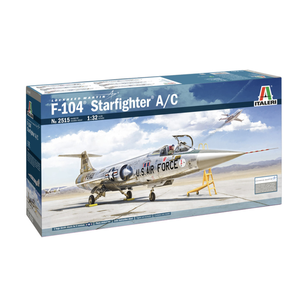 F-104 STARFIGHTER A/C  1/32 Italeri  2515