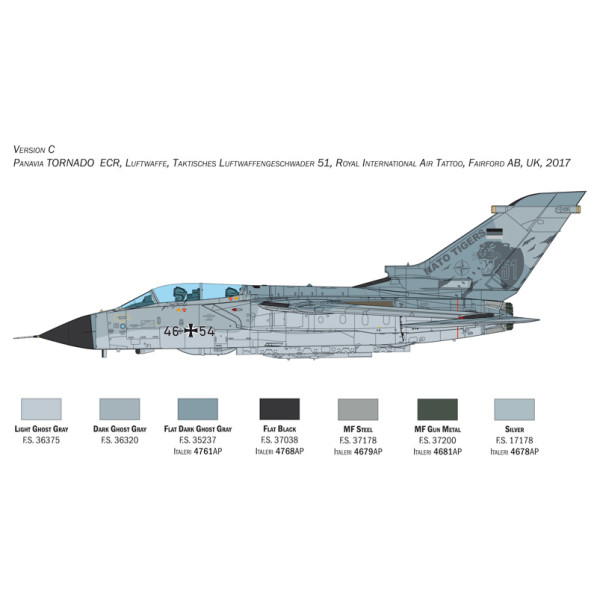 Літак Tornado ECR 1/32 Italeri  2517
