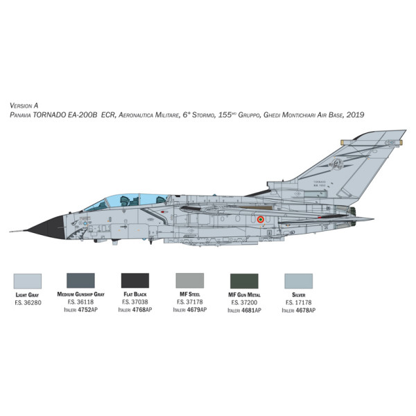 Літак Tornado ECR 1/32 Italeri  2517