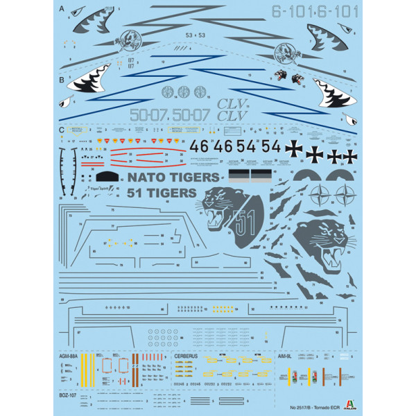 Літак Tornado ECR 1/32 Italeri  2517