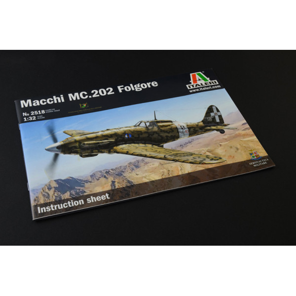 Літак Macchi MC.202 Folgore  1/32 Italeri  2518