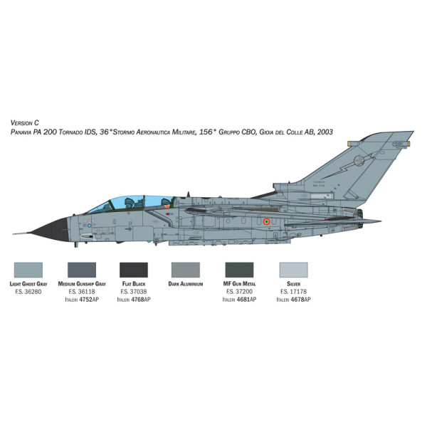 Літак Tornado IDS 1/32 Italeri  2520