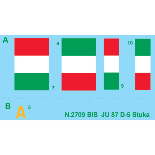 Ju 87 D - 5 Stuka 1/48 Italeri 2709