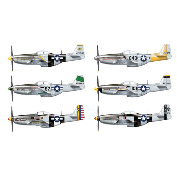 Літак P-51D/K Pacific Aces 1/48 Italeri  2743