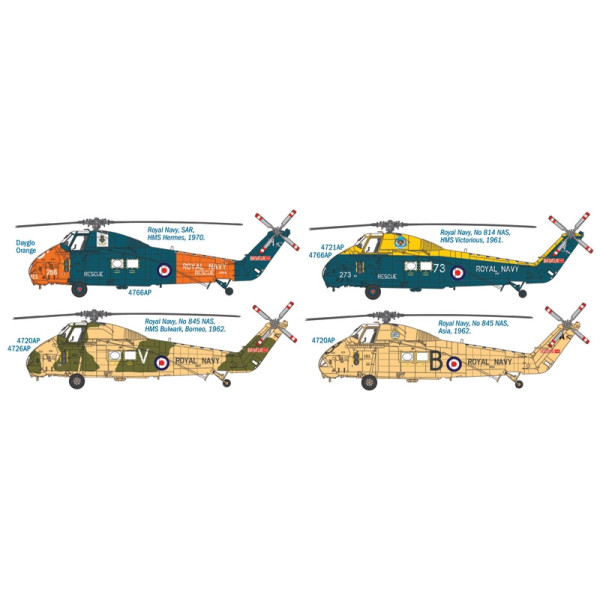 Багатоцільовий вертоліт Westland Wessex 1/48 Italeri 2744