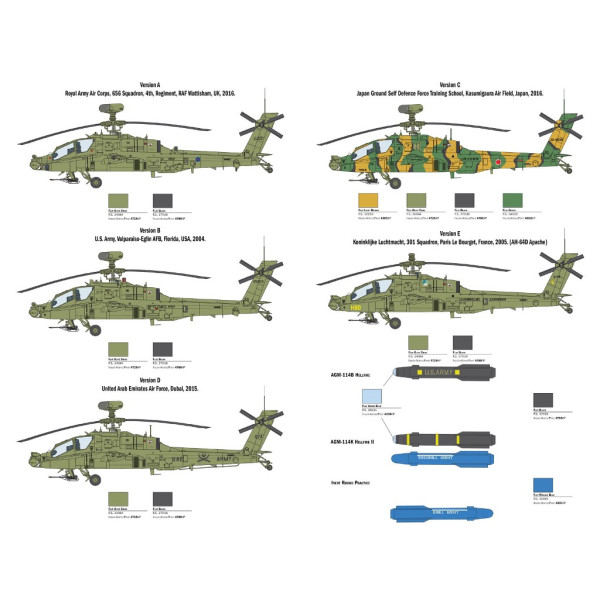 AH-64D Apache Longbow 1/48 Italeri  2748