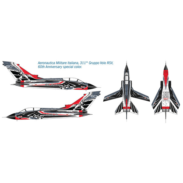 Літак TORNADO IDS 311° GV RSV-60° ANNIV.  1/48 Italeri  2766