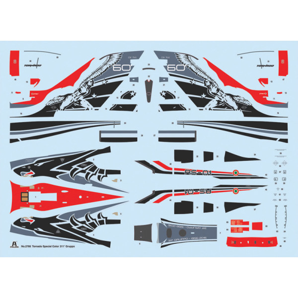 Літак TORNADO IDS 311° GV RSV-60° ANNIV.  1/48 Italeri  2766