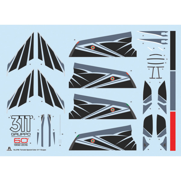 Літак TORNADO IDS 311° GV RSV-60° ANNIV.  1/48 Italeri  2766