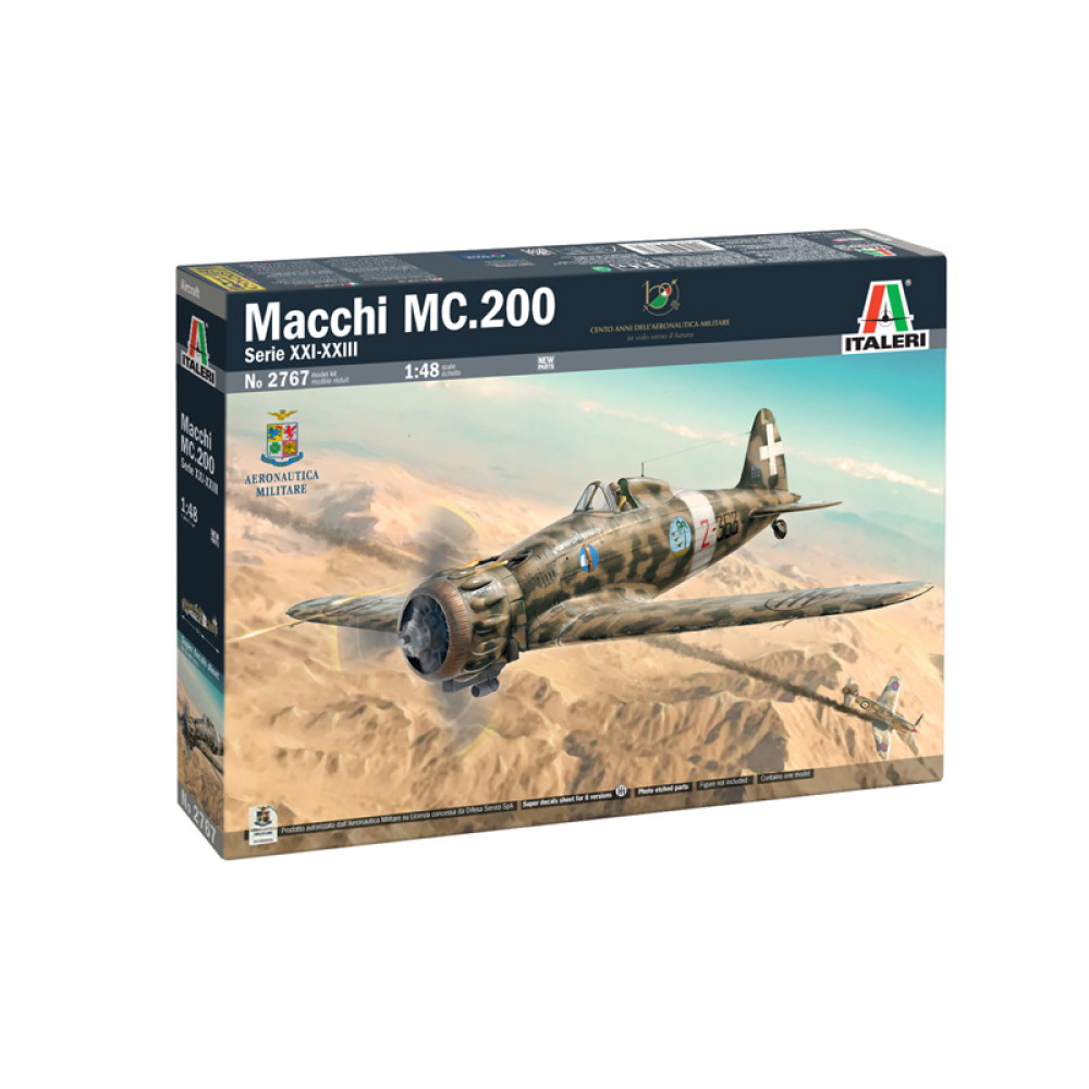 Macchi C.200 Serie XXI-XXIII 1/48 Italeri  2767