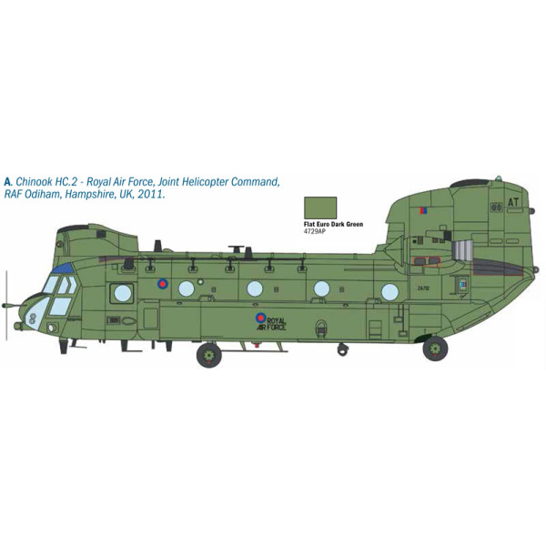 Вертоліт CHINOOK HC.2 CH-47F 1/48 Italeri  2779