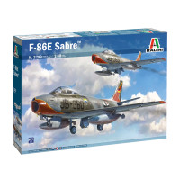 F-86E Sabre американський дозвуковий реактивний фронтовий винищувач 1/48 Italeri 2799 F-86E Sabre американський дозвуковий реактивний фронтовий винищувач 1/48 Italeri 2799
