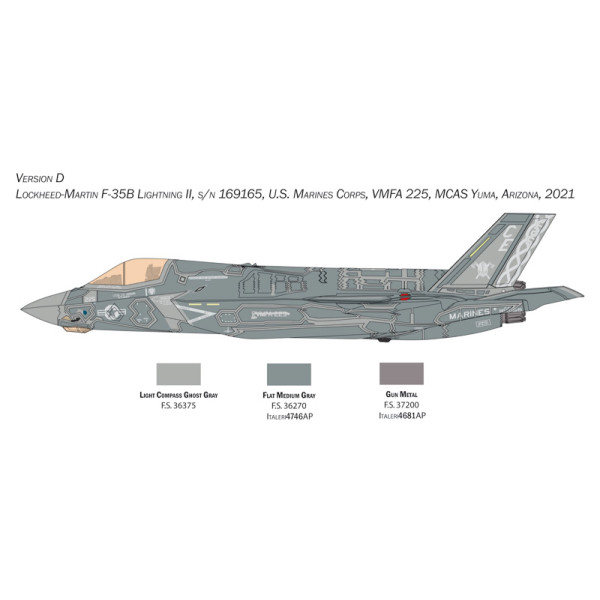 F-35 B Lightning II 1/48 Italeri  2810