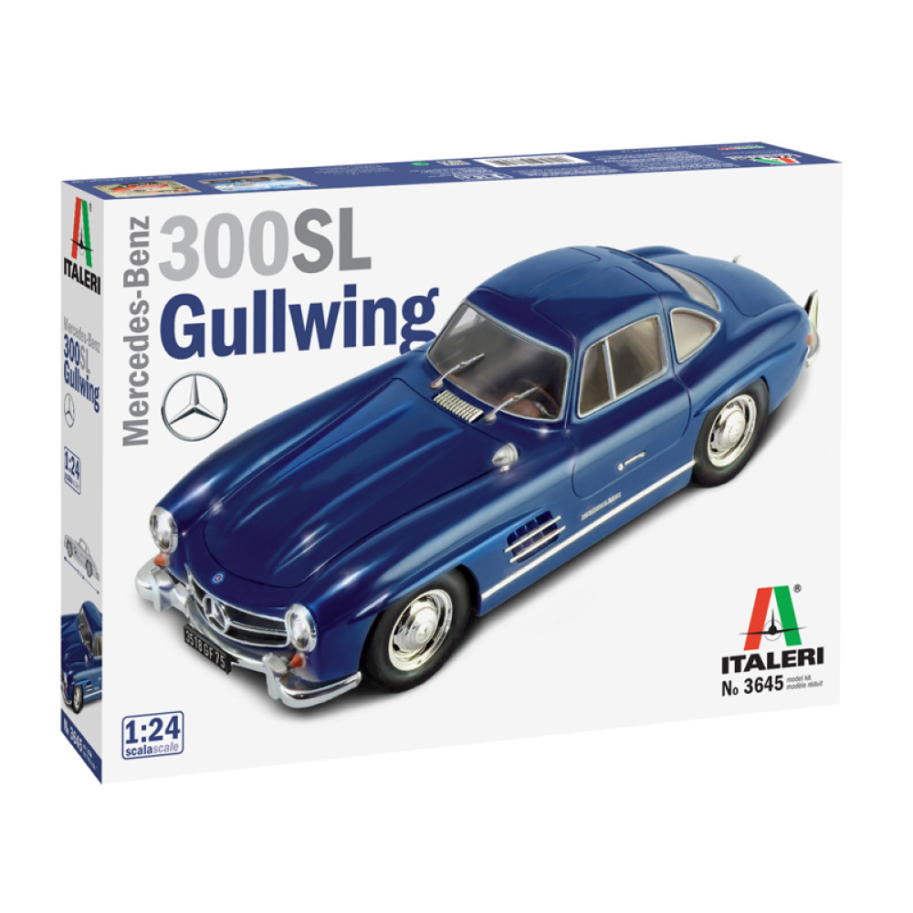 MERCEDES BENZ 300 SL GULLWING  1/24  Italeri 3645