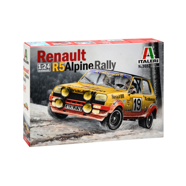 Гоночний автомобіль Renault R5 Alpine Rally 1/24 Italeri 3652