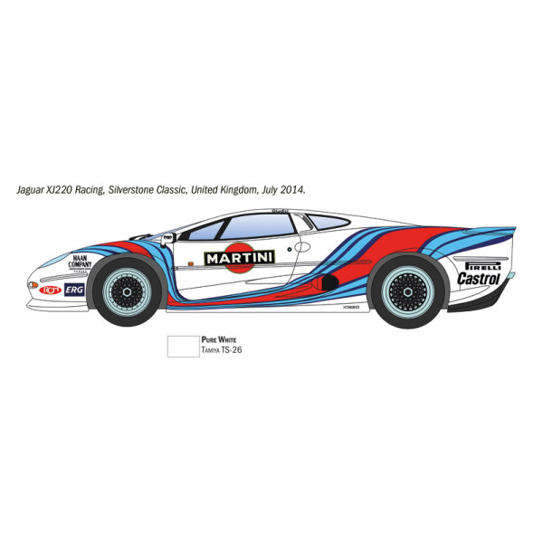  Jaguar XJ 220 Racing 1/24  Italeri 3669