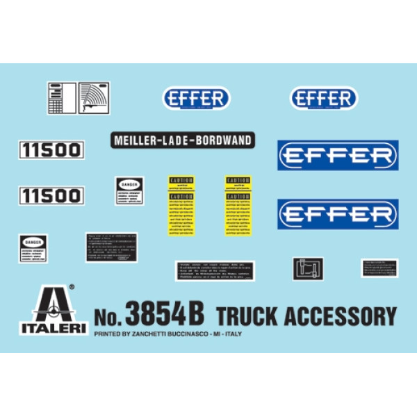 Truck Accessories - part II 1/24  Italeri 3854