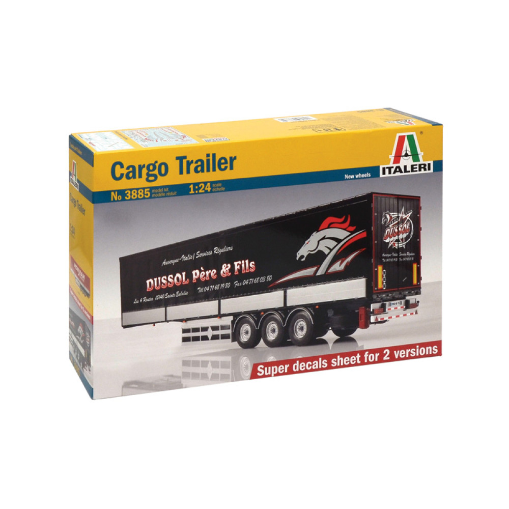Cargo Trailer 1/24 Italeri 3885