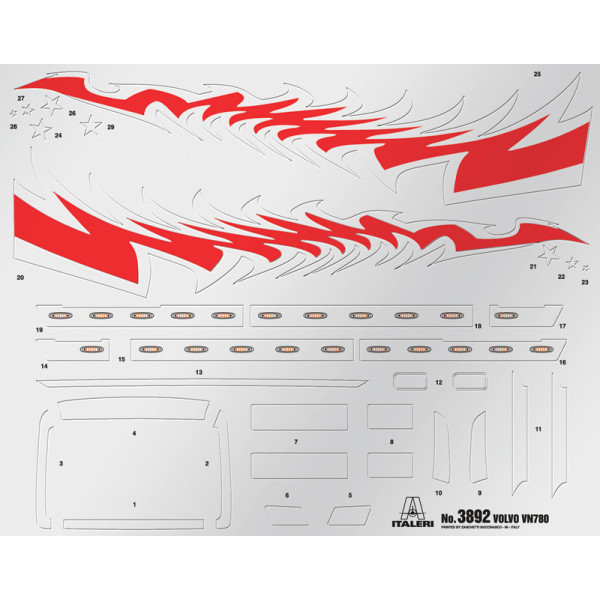 Volvo VN 780 1/24 Italeri  3892