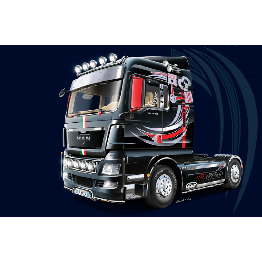 MAN TGX XLX 1/24  Italeri 3895