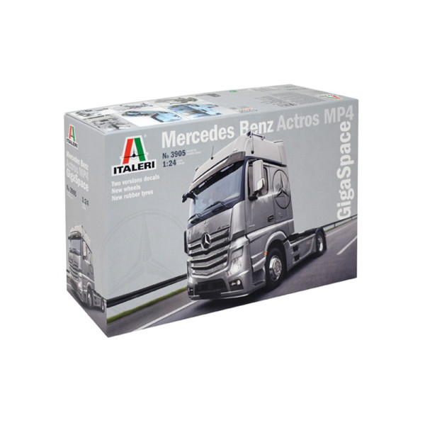 Автомобіль Mercedes Benz Actros MP4 Gigaspace 1/24 Italeri  3905