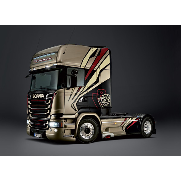 Збірна модель  SCANIA R730 STREAMLINE "TEAM CHIMERA" 1/24  Italeri 3930