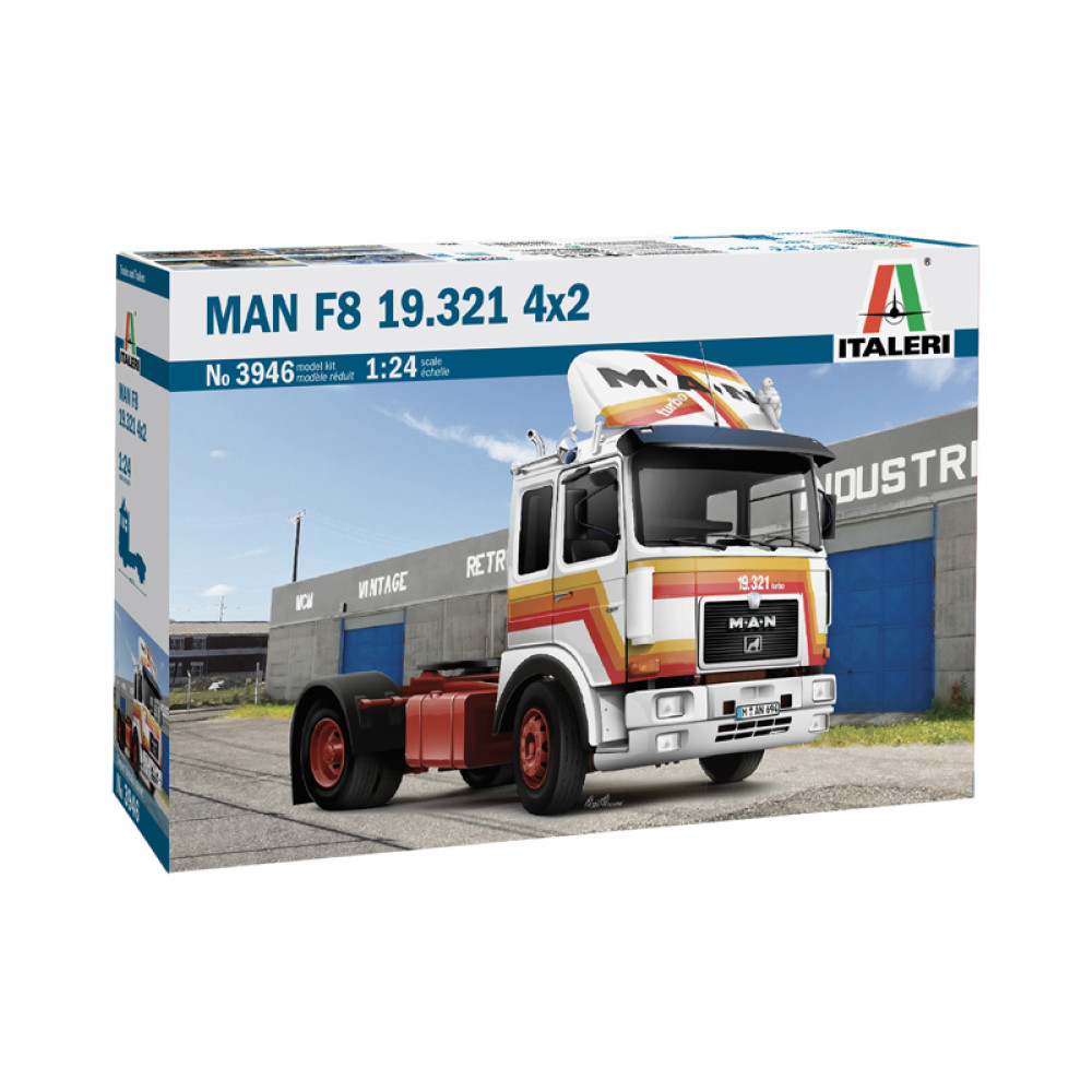  MAN F8 19.321 4x2 1/24  Italeri 3946