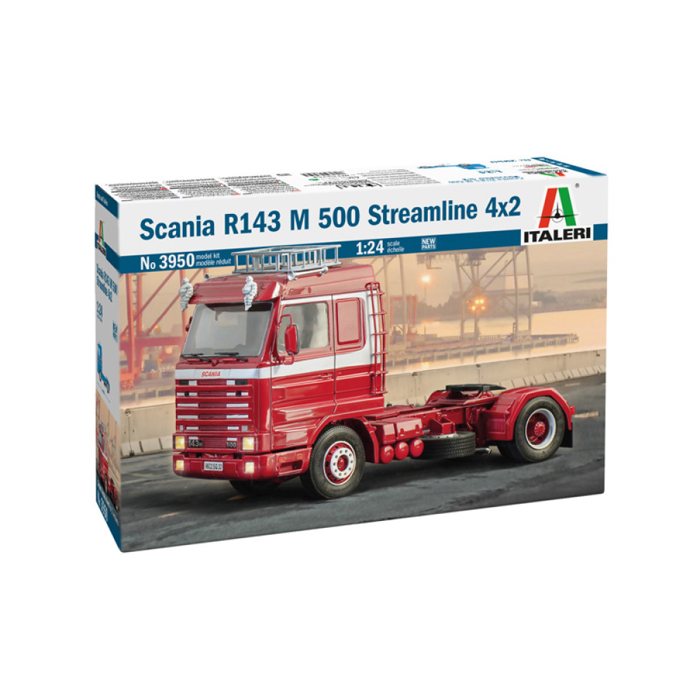 Scania R143 M 500 Streamline 4x2 1/24  Italeri 3950