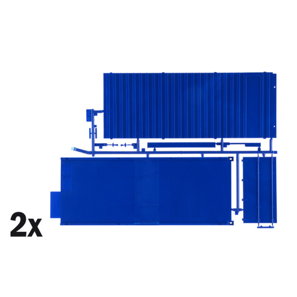 40' CONTAINER TRAILER 1/24 Italeri 3951