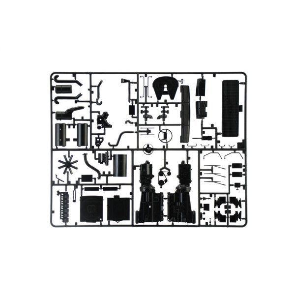 Volvo F12 Intercooler Low Roof with accessories 1/24  Italeri 3957