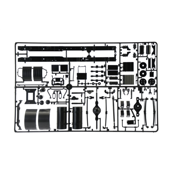 Volvo F12 Intercooler Low Roof with accessories 1/24  Italeri 3957