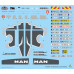 Автомобіль  MAN TGX 18.500 XXL Lion Pro Edition  1/24  Italeri 3959