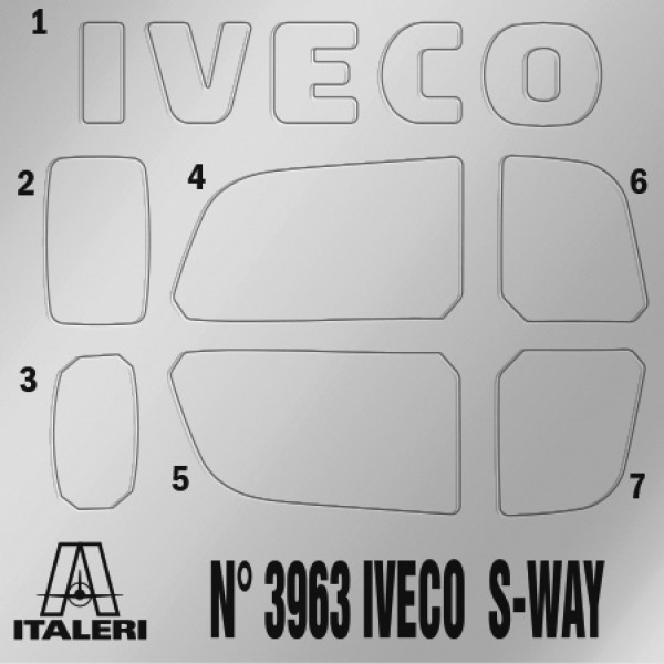 IVECO S-WAY 1/24  Italeri 3963