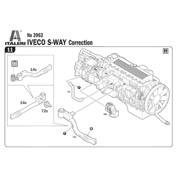 IVECO S-WAY 1/24  Italeri 3963