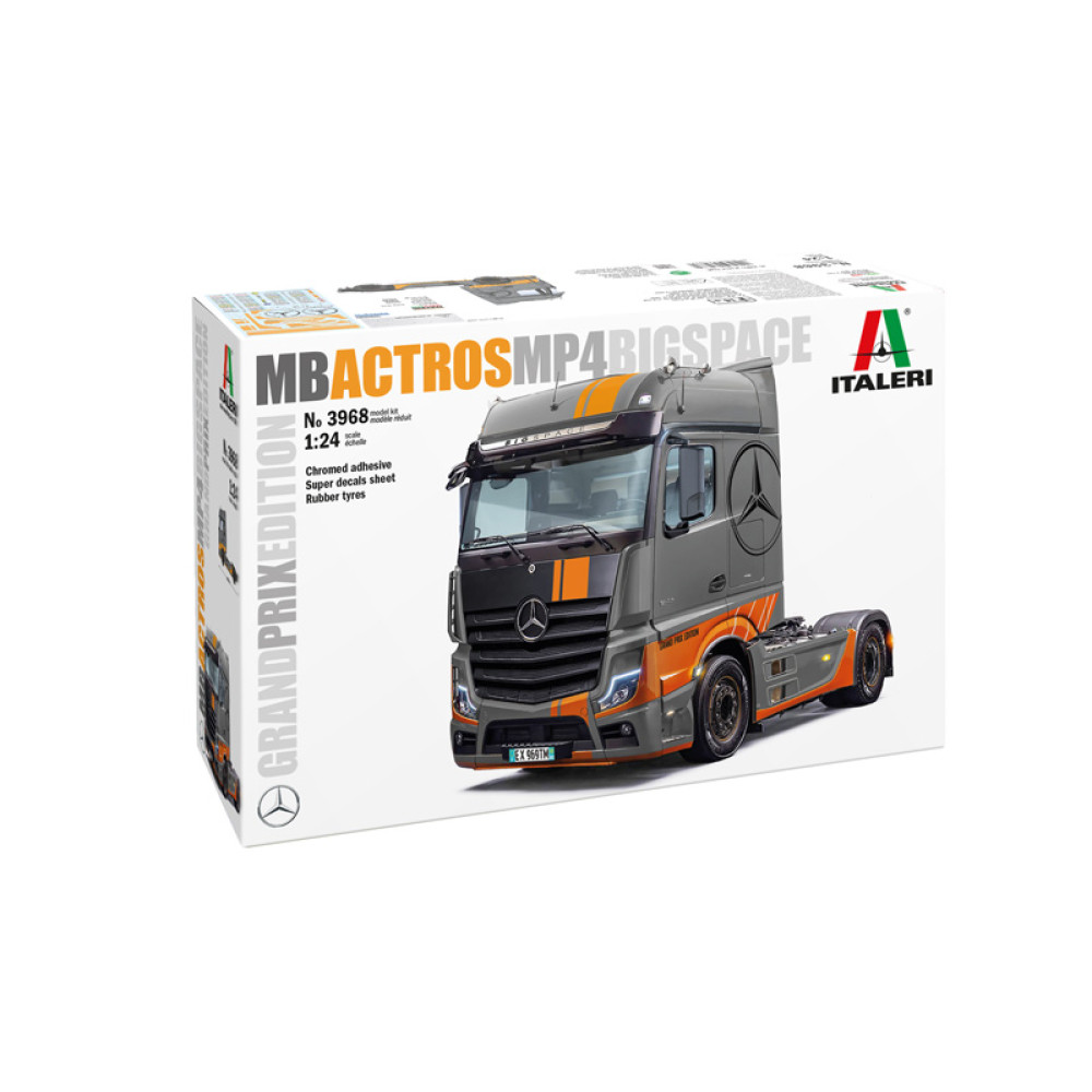 Mercedes-Benz Actros MP4 Big Space - Grand Prix Edition 1/24  Italeri 3968