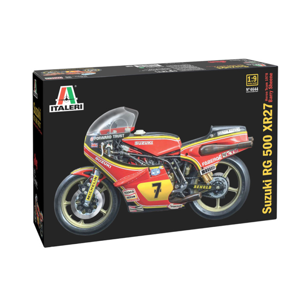 Motorcycle Suzuki RG 500 XR27  1/9 Italeri 4644