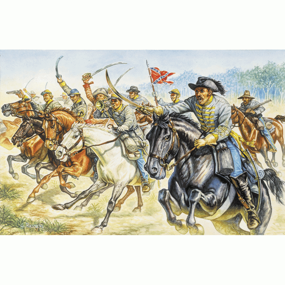 Confederate Cavalry  1/72 Italeri  6011
