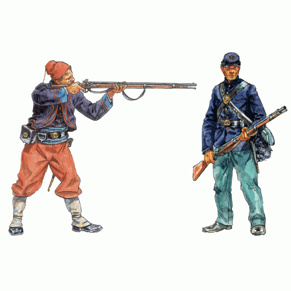 Союзна піхота і зуави 1/72 Italeri 6012