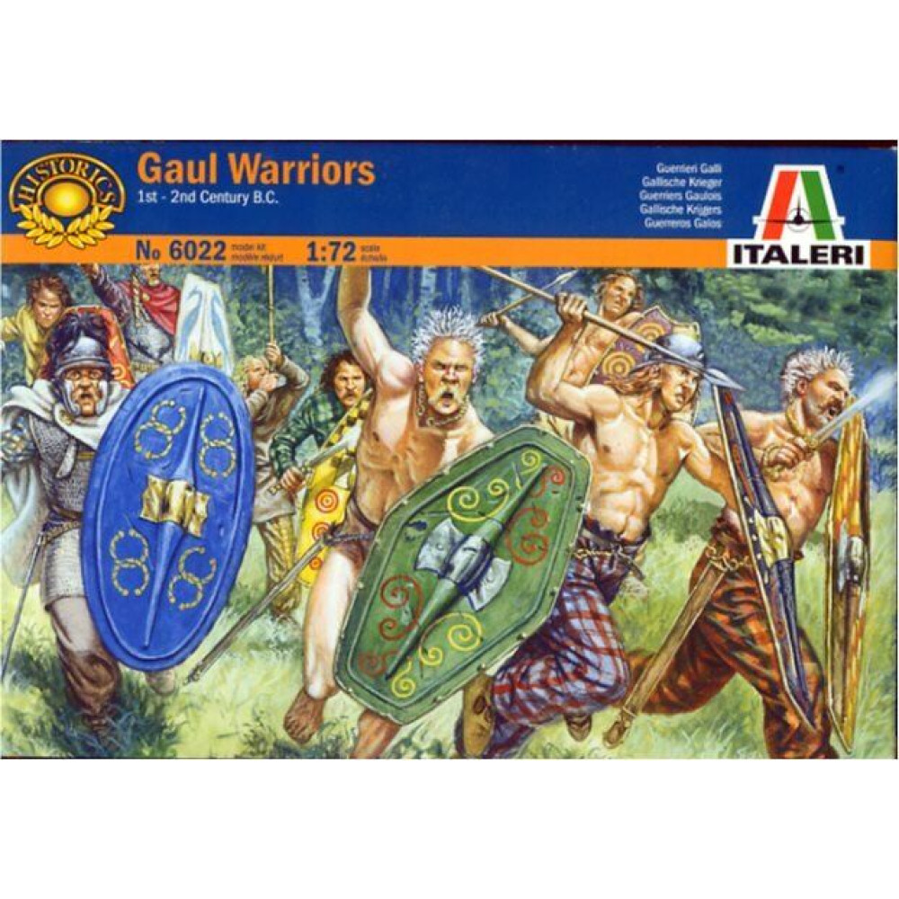 Gaul Warriors 1th - 2nd Century B.C. 1/72 Italeri  6022