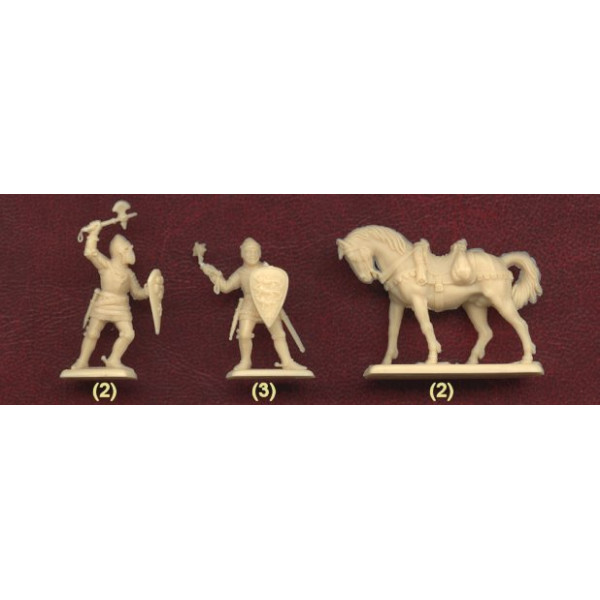 English Knights and Archers, 100 Years War 1/72 Italeri  6027